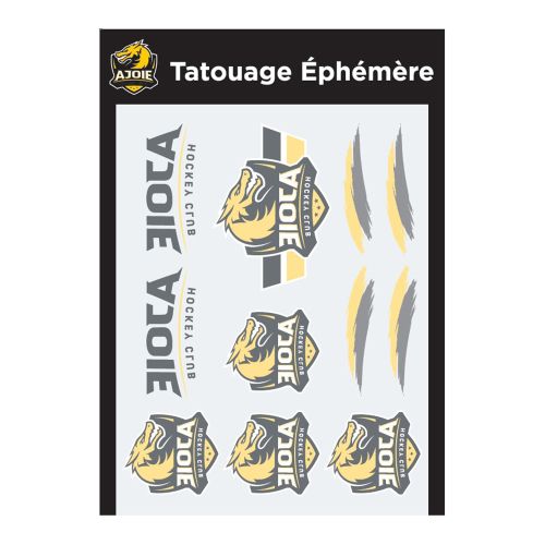 HC Ajoie Hauttattoo-Set