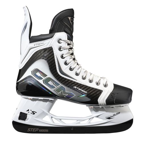 CCM Jetspeed FT8 Pro White Schlittschuhe Intermediate