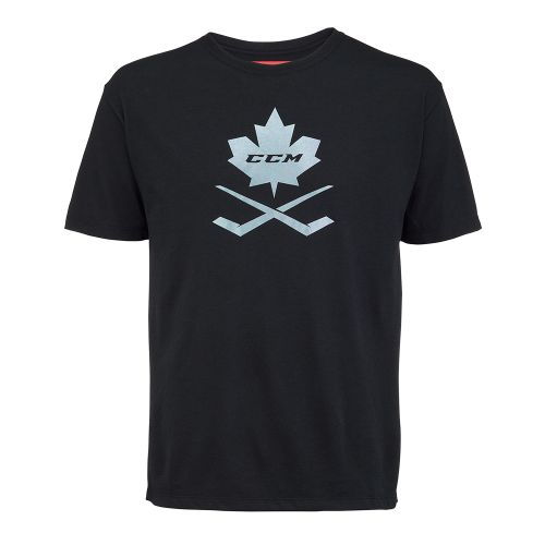 CCM Blackout Leaf S/S Tee T-Shirt Senior